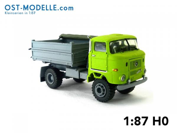 IFA W50LA ND 3-Seitenkipper hoher Bordwand geschl. Plane